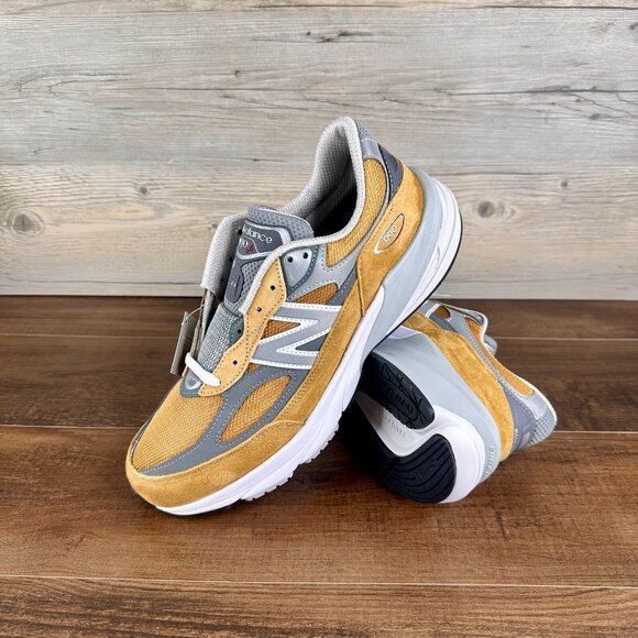 New Balance 990v6 Mens Size 10 Workwear Grey U990TN6